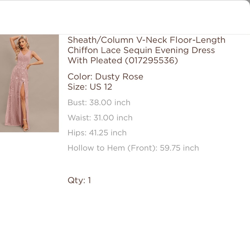 JJ House Evening Dress